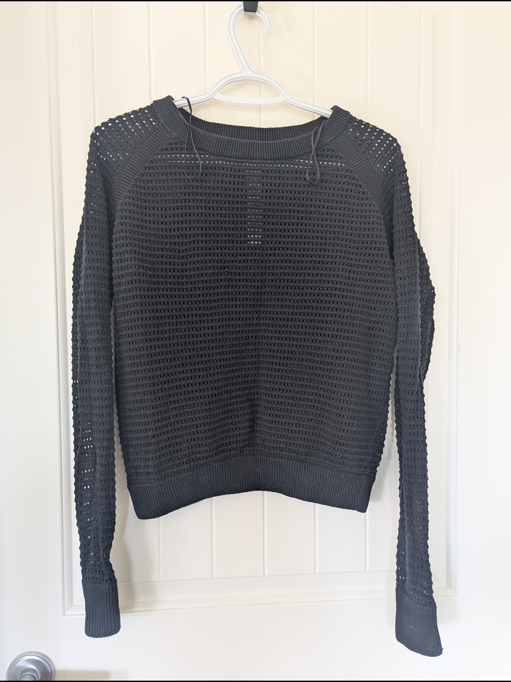 Lululemon Pointelle-Knit Cotton Sweater - Picture 7 of 10